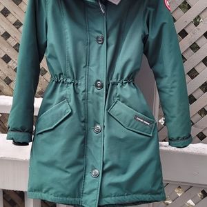 Canada Goose Rossclair in Algonquin Green